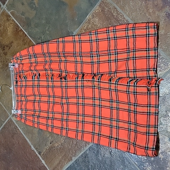 Pendleton Skirts Vintage Pendleton Plaid Pure Virgin Wool Scottish